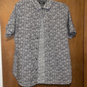 DKNY Casual Button Down- Large